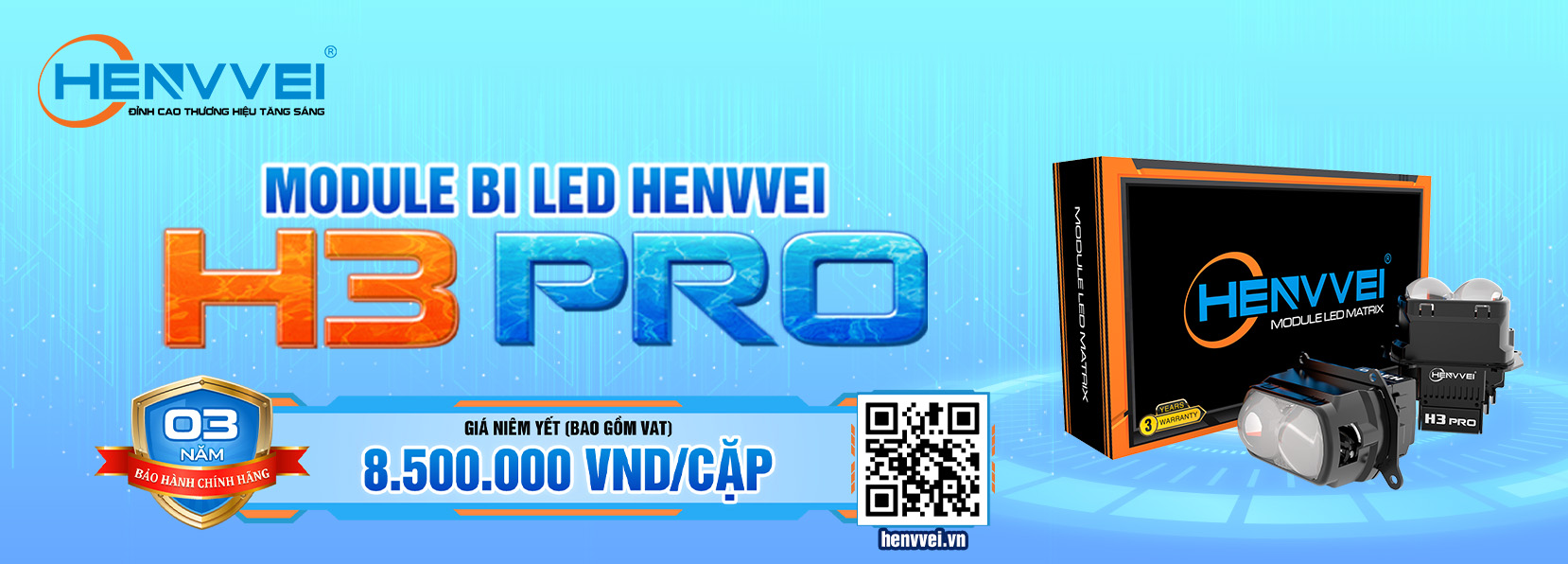 MODULE BI LED HENVVEI H3 PRO