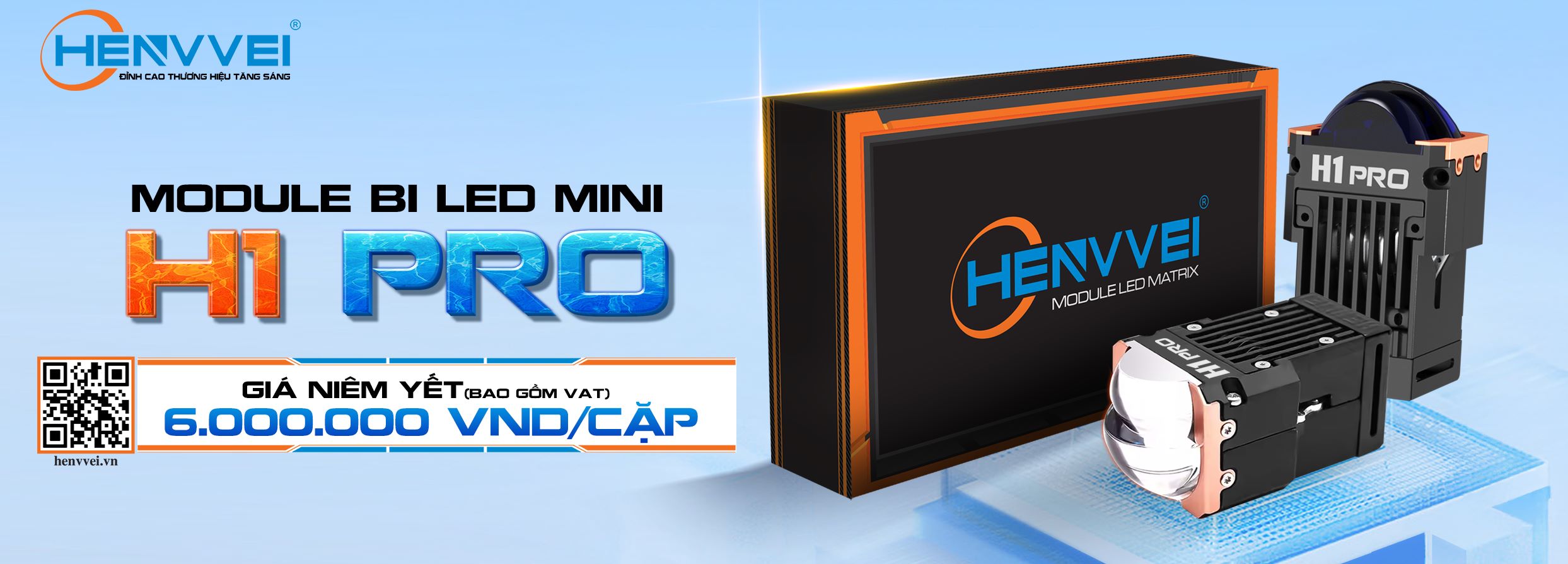 MODULE BI LED MINI HENVVEI H1 PRO