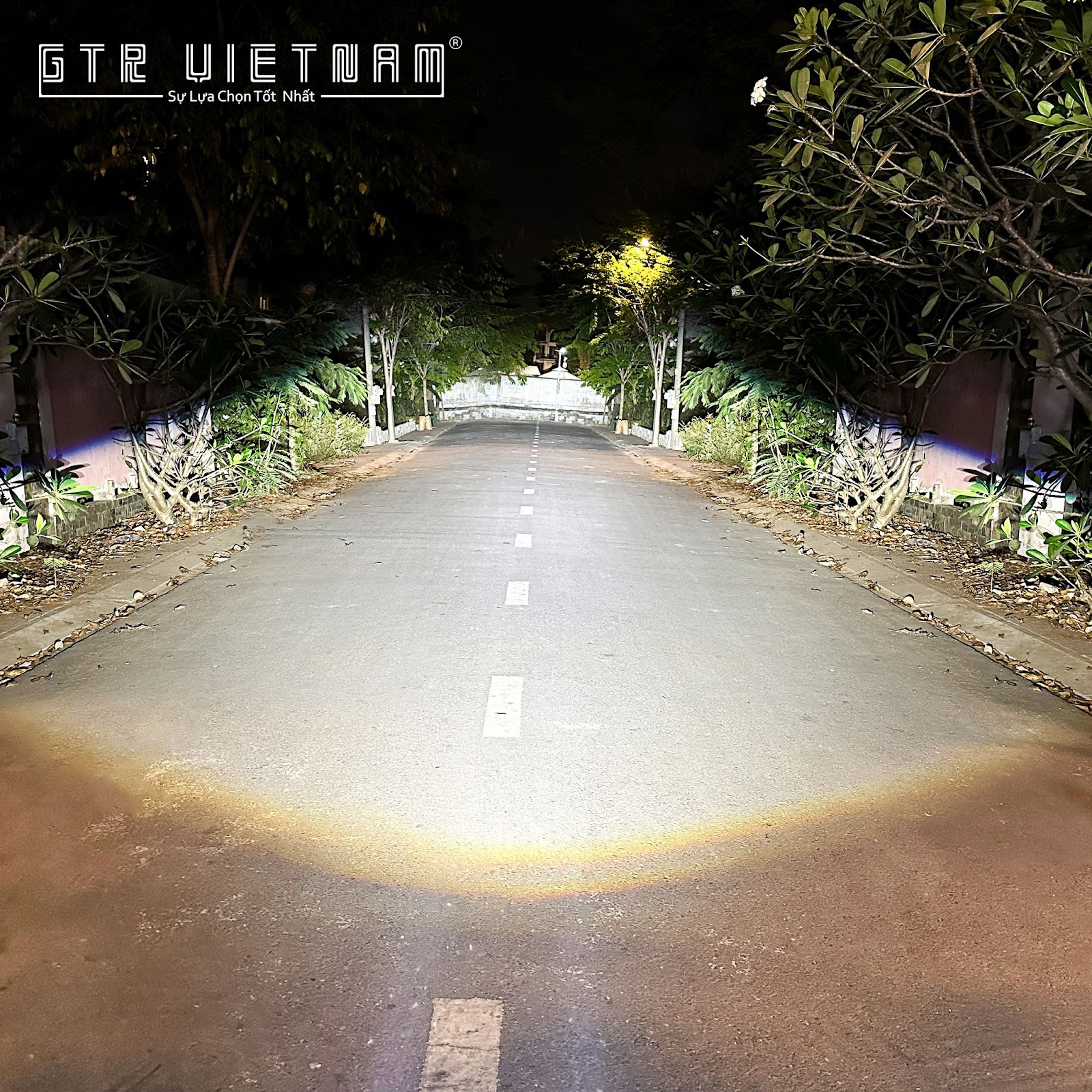 ánh sáng pha bi led titan black 2.0