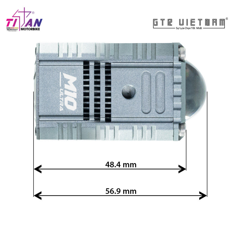 ĐÈN TRỢ SÁNG TITAN MOTO M10 ULTRA ĐÈN TRỢ SÁNG TITAN MOTO M10 ULTRA