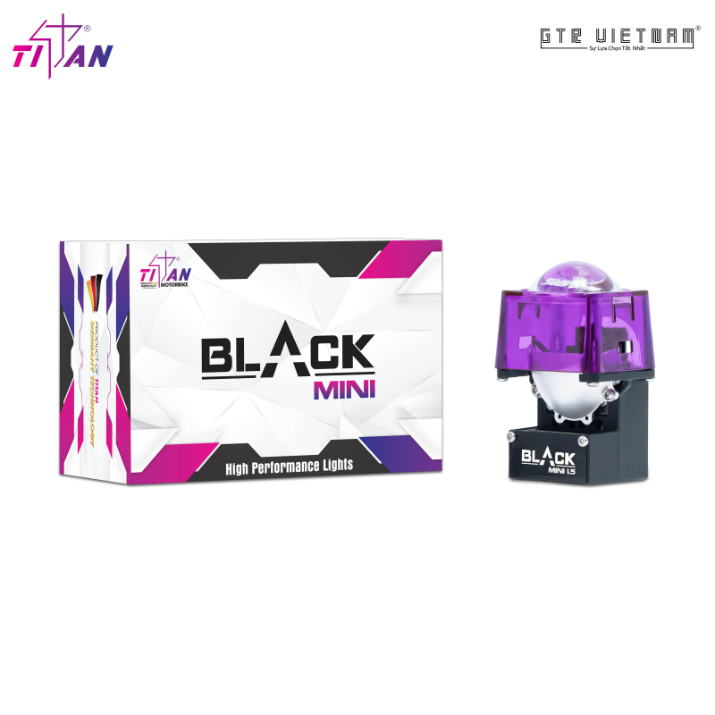 BI LED TITAN BLACK MINI 1.5 INCH BI LED TITAN BLACK MINI 1.5 INCH
