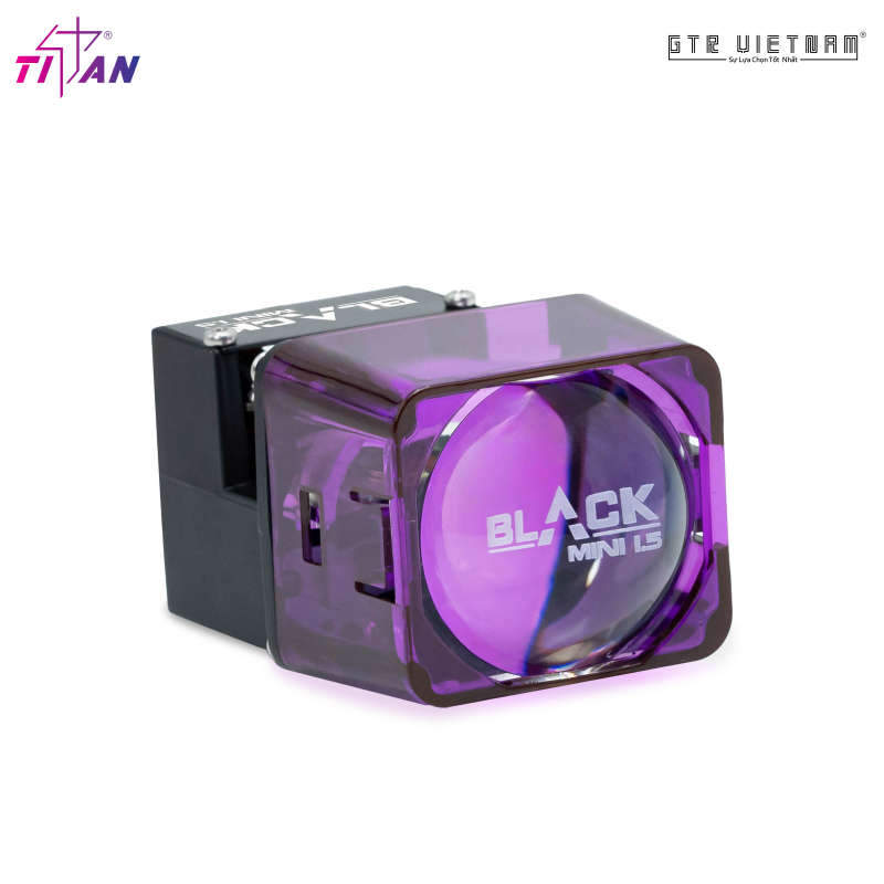 BI LED TITAN BLACK MINI 1.5 INCH