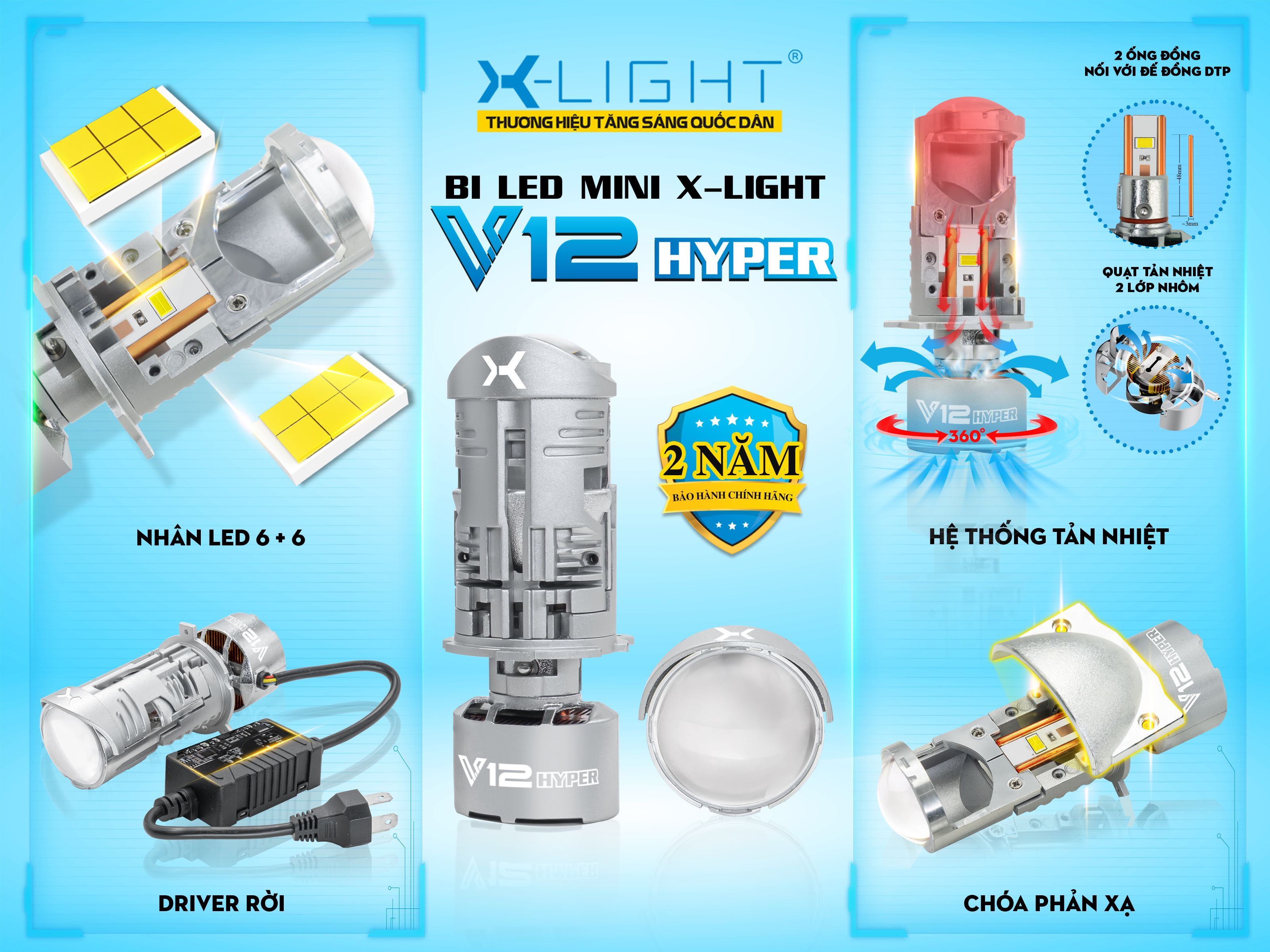 BI LED MINI X-LIGHT V12 HYPER BI LED MINI X-LIGHT V12 HYPER