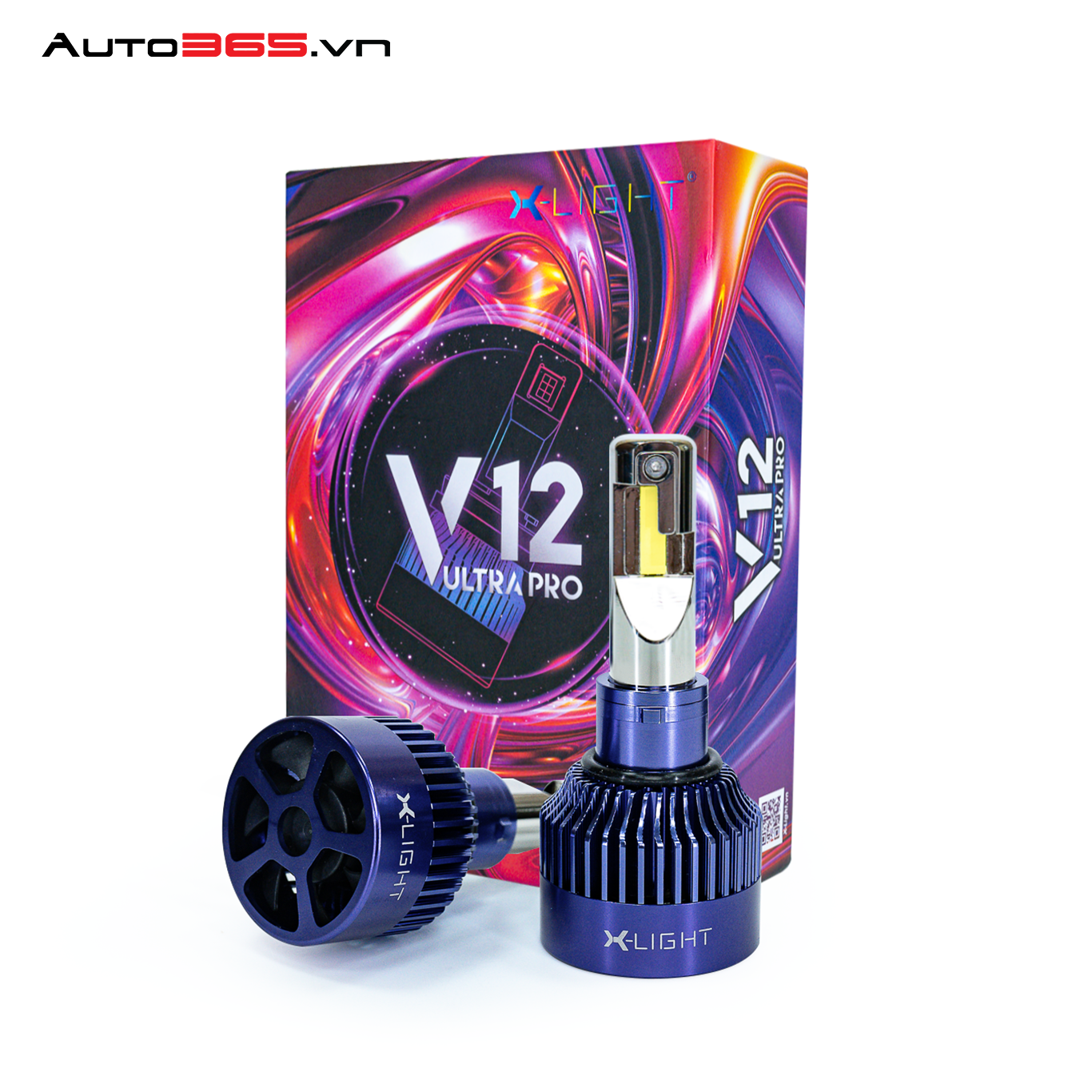 BÓNG LED X-LIGHT V12 ULTRA PRO CHÂN H4 BÓNG LED X-LIGHT V12 ULTRA PRO CHÂN H4